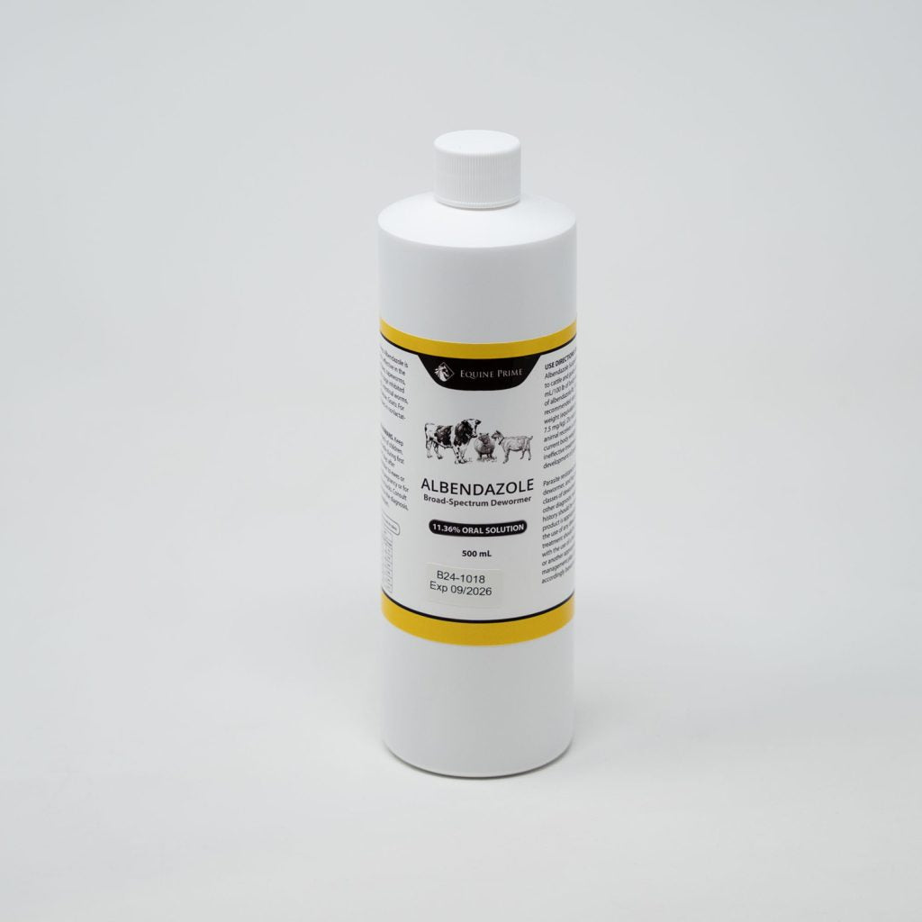 Albendazole Oral Liquid for Horses, Cattle &amp; Sheep 500mL