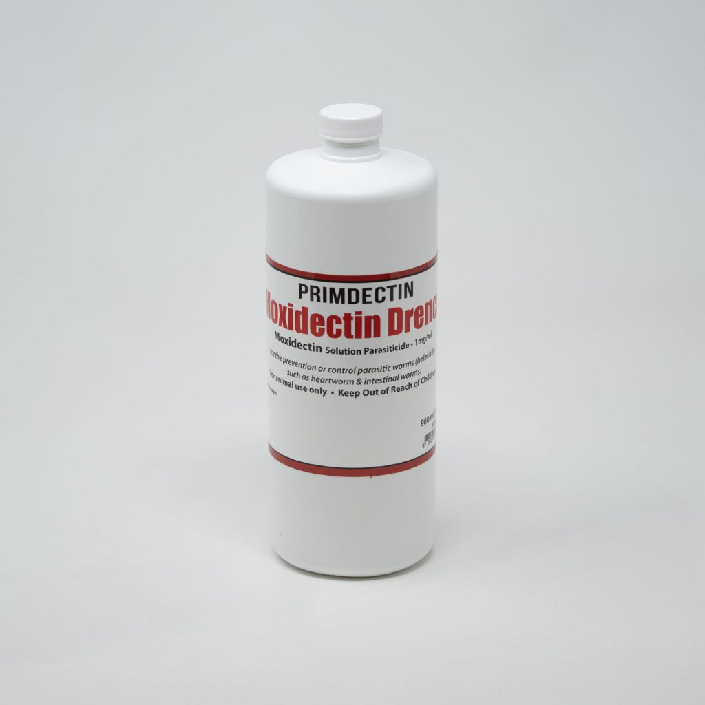 Moxidectin Drench for Livestock &amp; Pets – 960mL(Primdectin)