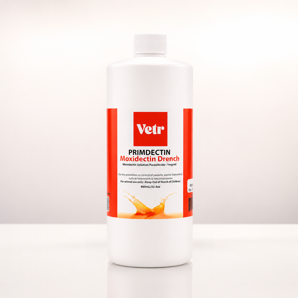 Primdectin 0.1% Moxidectin Drench for Livestock & Pets