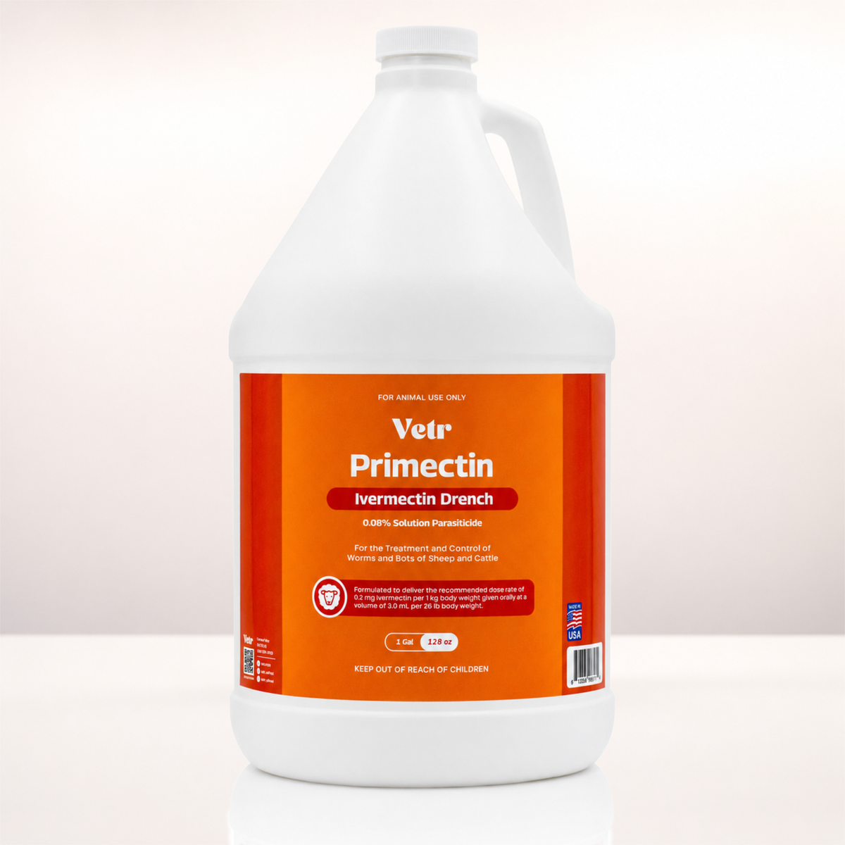 Primectin 0.08% Ivermectin Oral Drench Solution for Horses & Sheep
