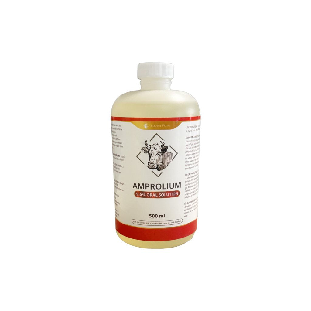 Amprolium 9.6% Oral Solution for Horses &amp; Cattle 16 FL OZ