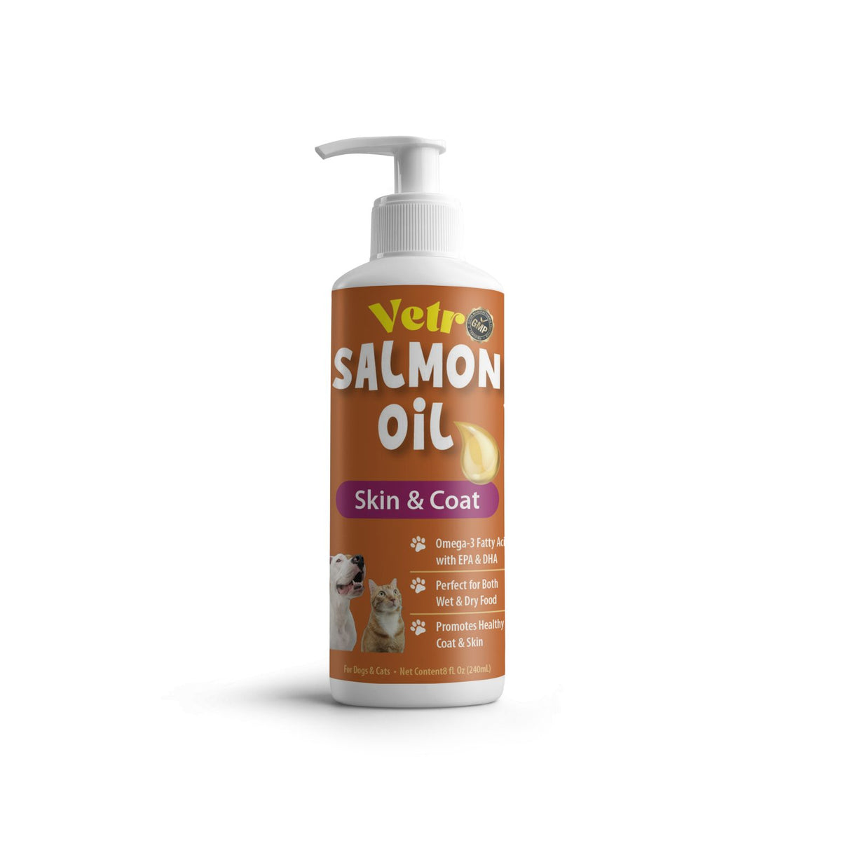 Salmon Oil Dog & Cat 240mL