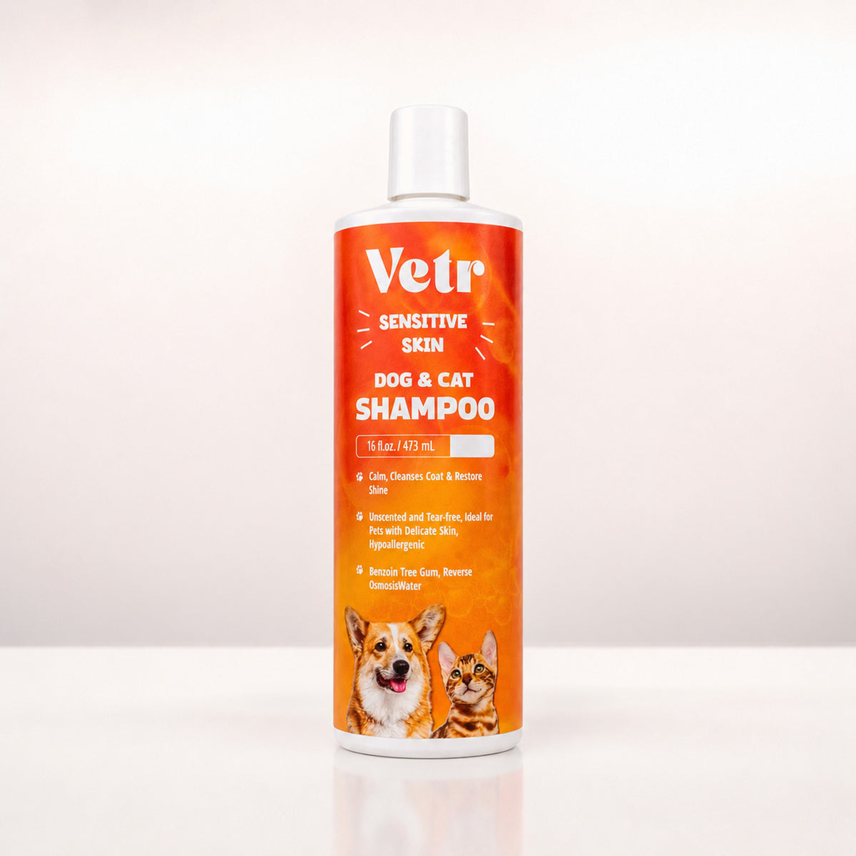 Vetr Skin & Coat Care Shampoos for Dogs & Cats, 16 oz (500 mL)