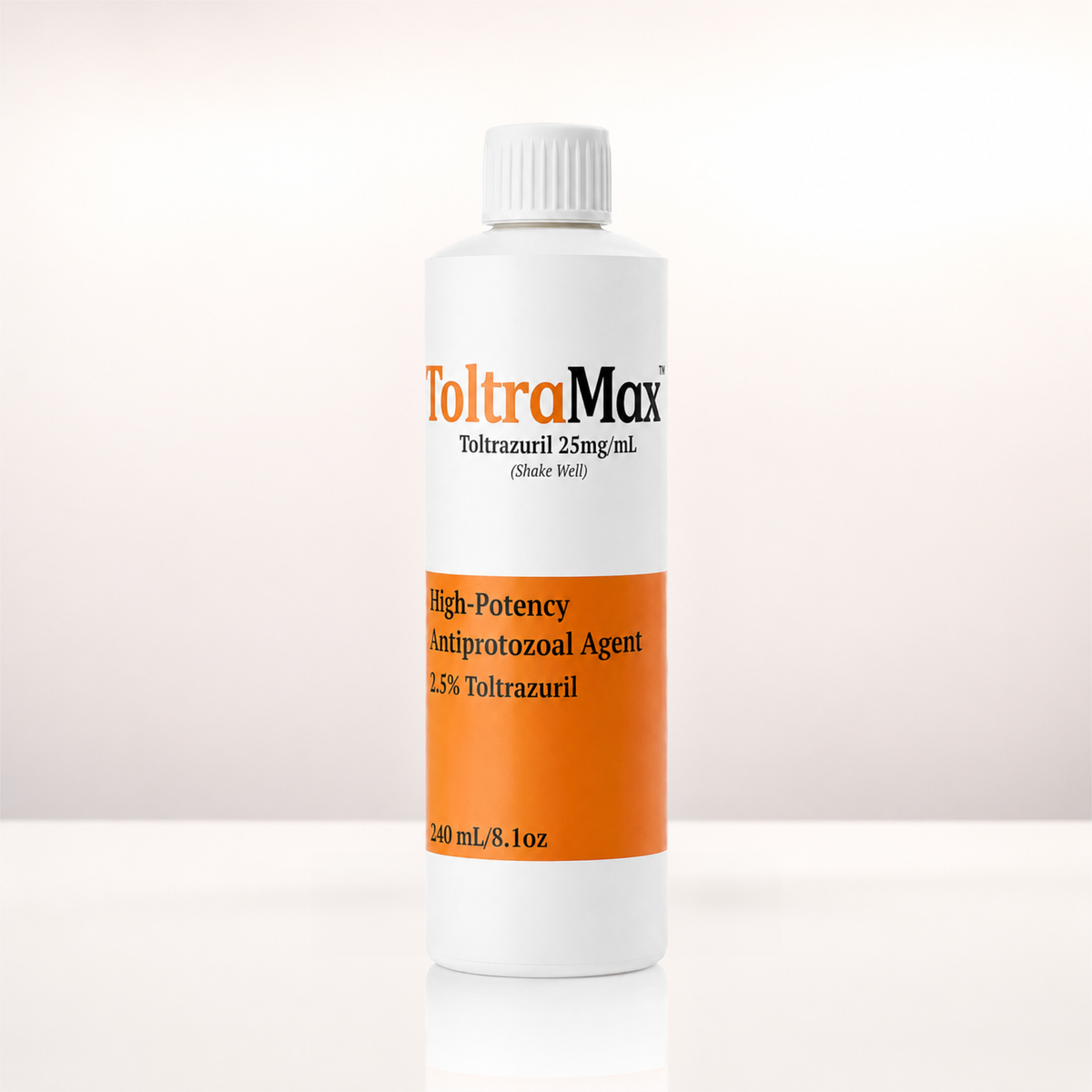 ToltraMax 2.5% Toltrazuril Oral Liquid Suspension for Dogs, Cats, & Horses